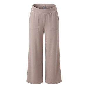 Mondetta Small Tan Recycled Polyester Tencel Modal Wide Leg Lounge Pants Pajamas